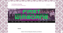 Desktop Screenshot of 1stwimbornescouts.org