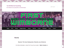 Tablet Screenshot of 1stwimbornescouts.org